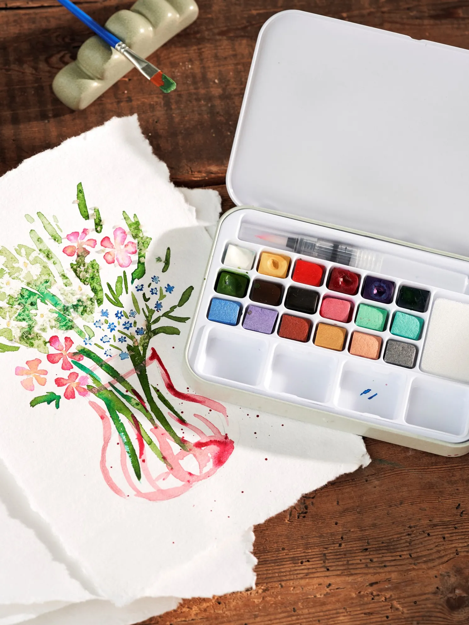 Aquarellfarben-Set