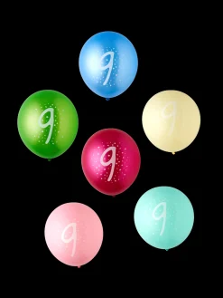 Ballons Mit Zahl