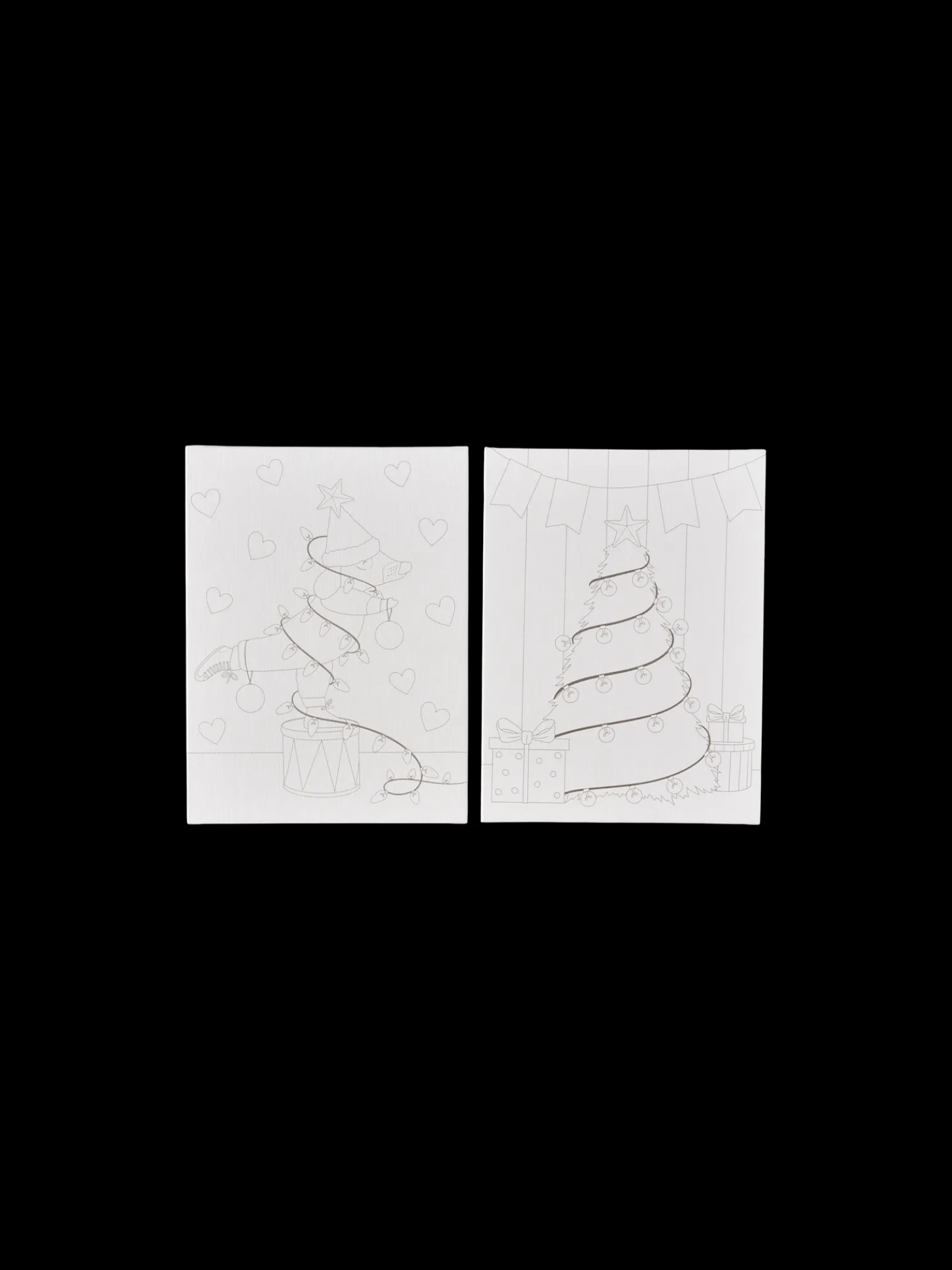 Bedruckte Leinwand