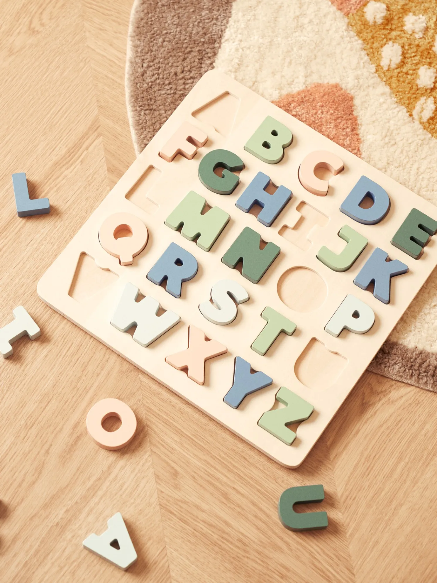 Buchstaben-Puzzle