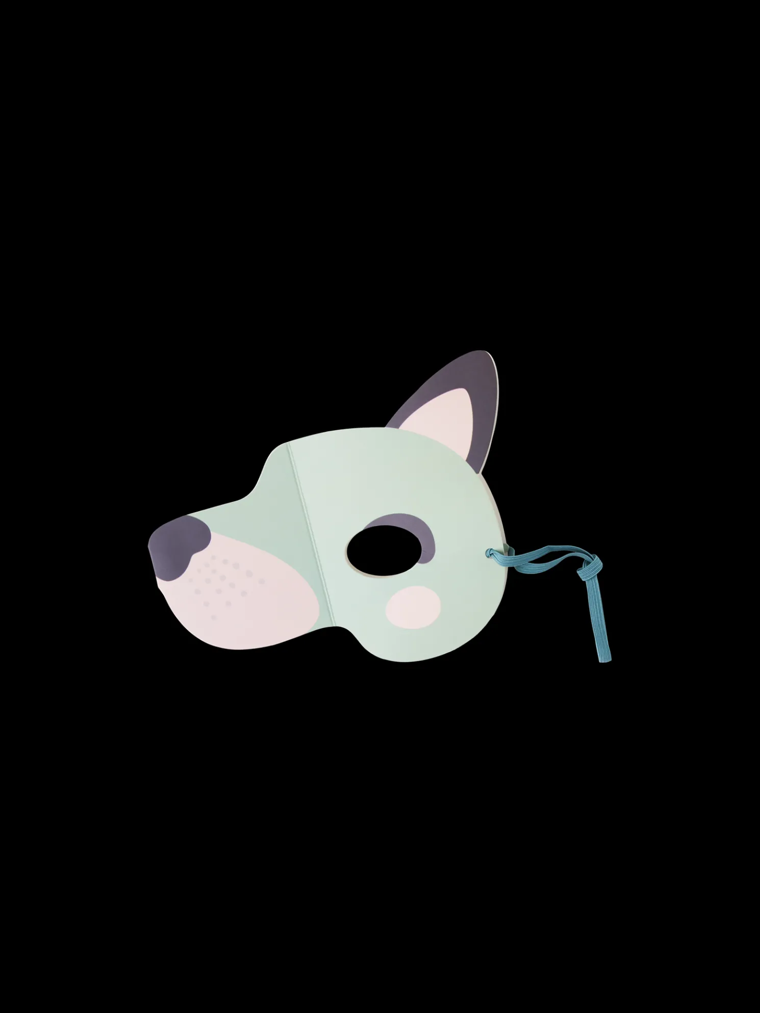 Kostüm-Maske Hund