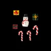 Miniatur-Weihnachtsdeko-Set
