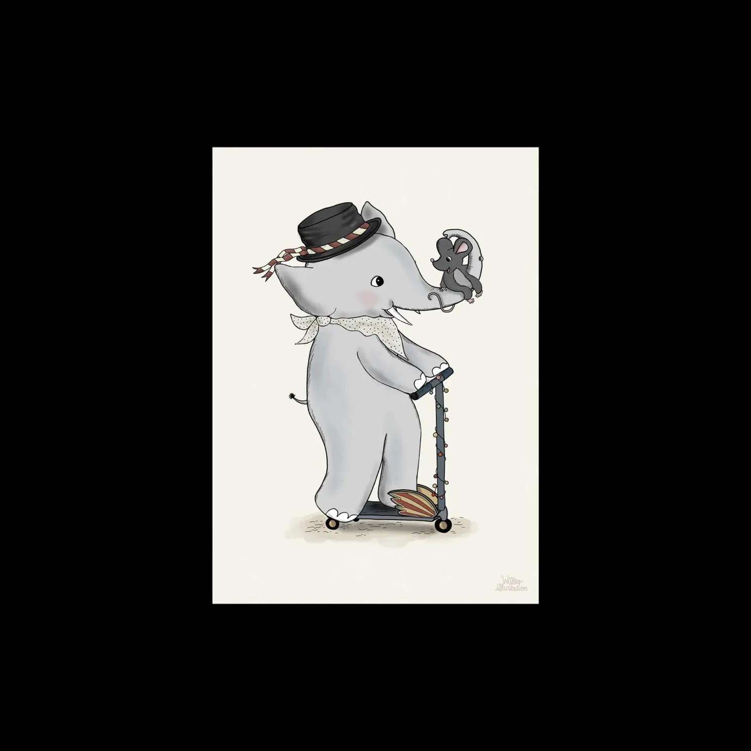 Off We Go A3
