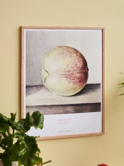 Poster Pfirsich 40 X 50