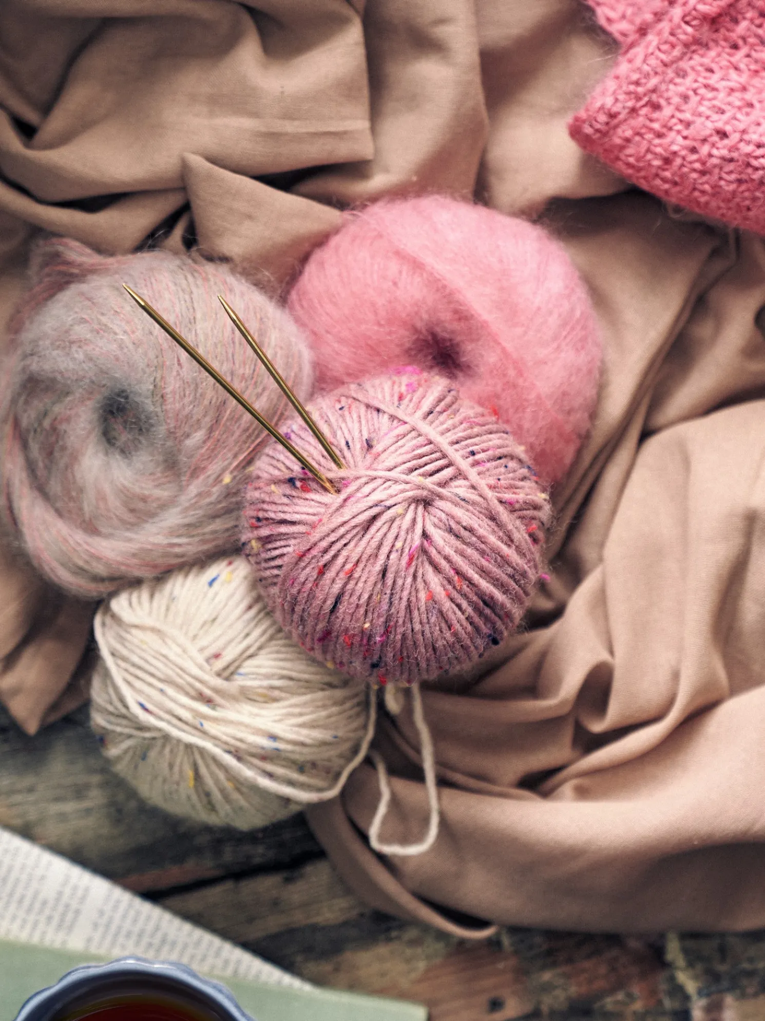 Strickwolle