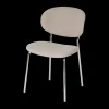 Stuhl Mit Bouclé-Stoff