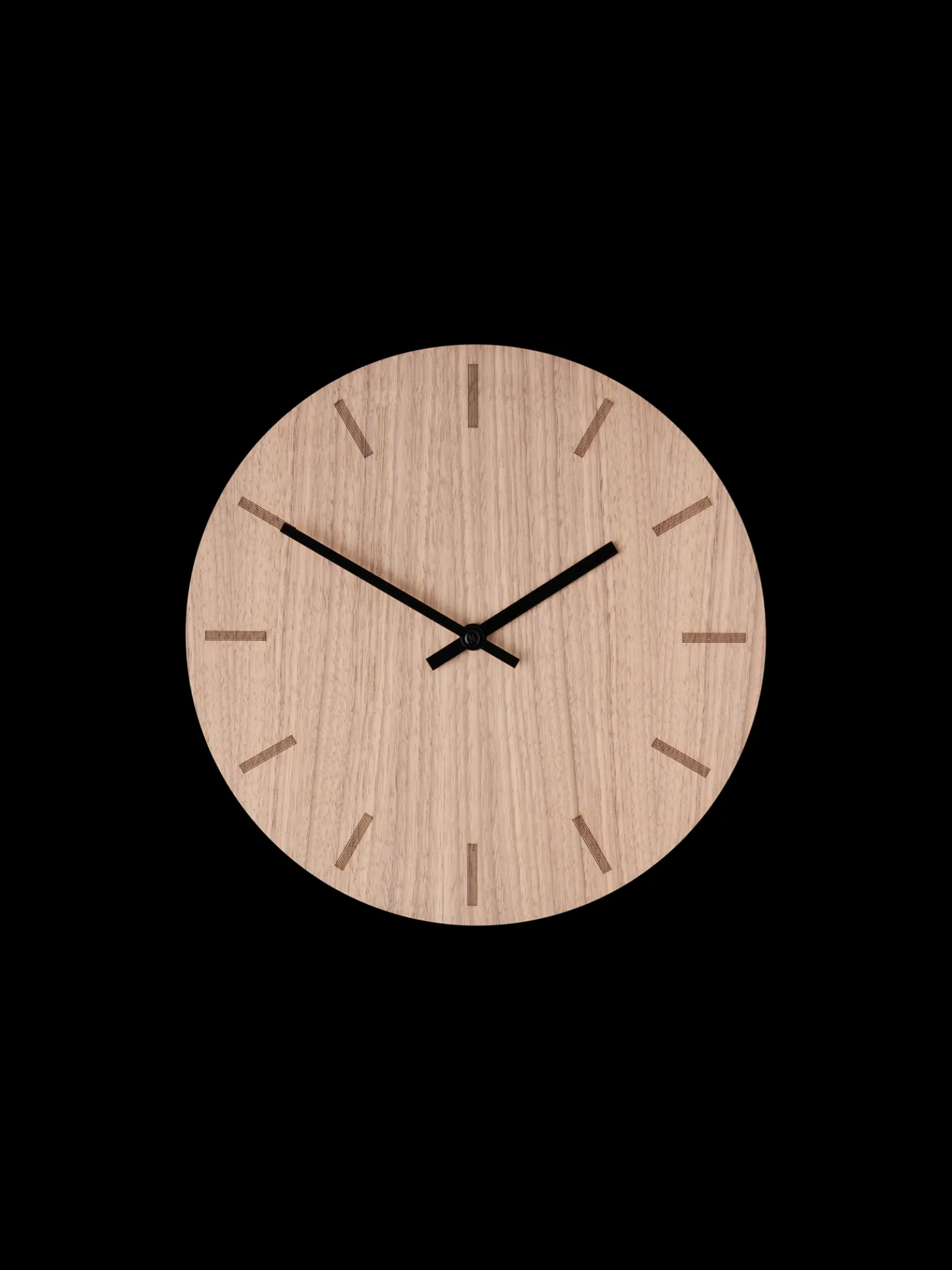 Wanduhr Walnut Ø28