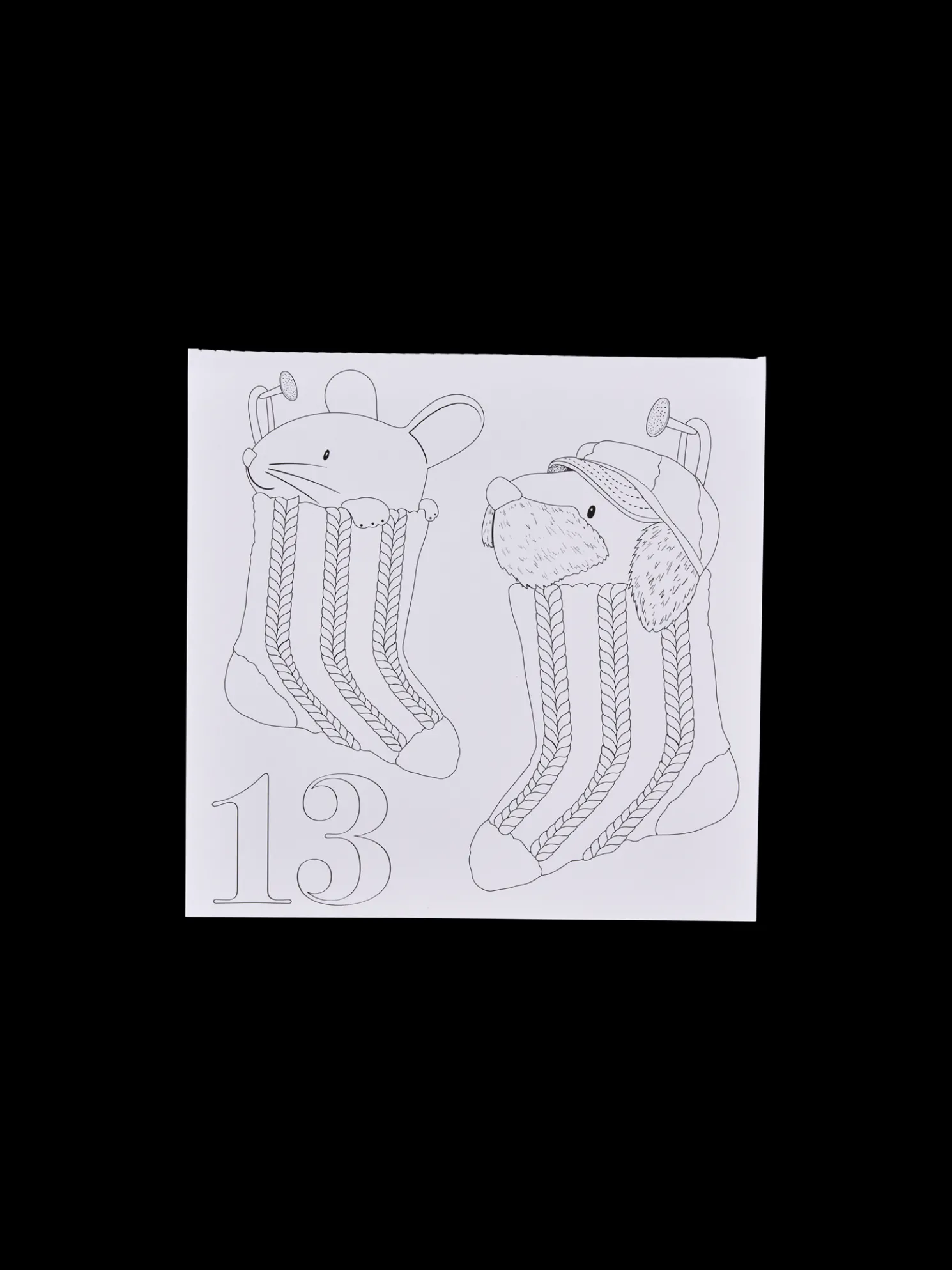 Weihnachtsmalbuch